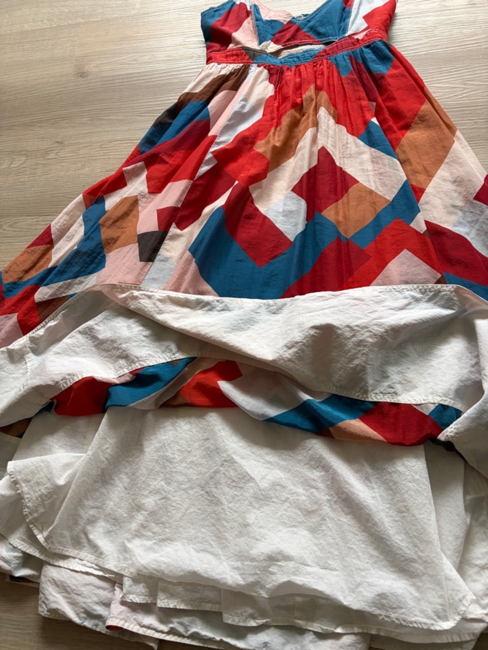 BANANA REPUBLIC - MIDI DRESS - SIZE 6 - COTTON AND SILK - Picture 3 of 7
